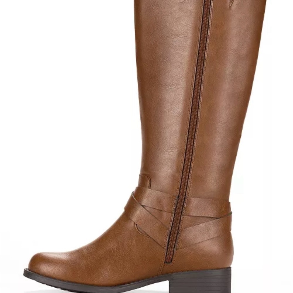 Style & Co. Brown Heeled Boots